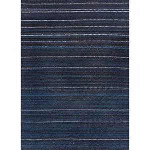 Alfombras de Lana Tejidas Planas Abrash Rosa y Morado, Diseño Rectangular a Rayas y Patchwork para el Hogar, Pasillo y Dormitorio-ADWL-13100 - Product Image 1