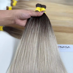 ผมเวียดนามแท้แบบไม่ผ่านการแปรรูป คุณภาพดีเยี่ยม หนาแน่นเป็นพิเศษ 100 กรัม ไม่พันกัน ตรงธรรมชาติ แข็งแรง เงางาม ฟอกสีได้ - Product Image 1