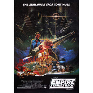 Star Wars Empire Strikes Back <b>Poster</b> Paper Wall Decor - Product Image 1