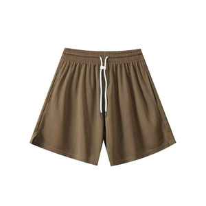 Shorts de course en maille respirante IOTA SPORTS de haute qualité, écologiques, anti-rides, séchage rapide, 100% polyester, entrejambe de 7 pouces, style tendance - Product Image 4