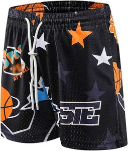 กางเกงขาสั้นสำหรับใส่เล่นบาสเก็ตบอลมูกมายต่อสู้ MMA แบบยืดได้ - Product Image 2