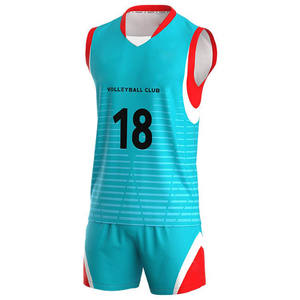 Uniforme de voleibol con estampado por sublimación, material suave, flexible y duradero, adecuado para entrenamiento cómodo y rendimiento en competición. - Product Image 4