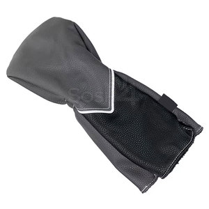 Customized Design Waterproof PU Leather <b>Golf</b> Head Cover New Arrival Custom Colors & Sizes Outdoor Use - Product Image 4
