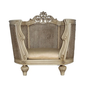 Cama de Lujo para Gatos, Cueva de Madera, Sofá de Ratán, Cama Cómoda para Mascotas, para Sala de Estar, Todas las Estaciones, Desmontable y Lavable - Product Image 2