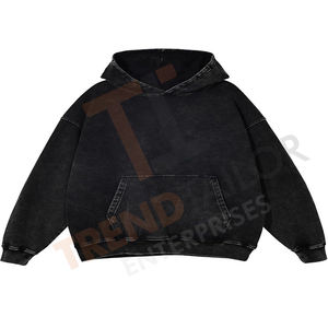 Sudadera con Capucha de Algodón Premium, Corte Holgado y Ligero, Diseño Masculino para Comodidad Diaria en Todas las Temporadas - Product Image 4