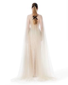 Robe ETHEREAL DUNE _ robe de soirée de luxe haute couture de la marque locale vietnamienne - Product Image 4