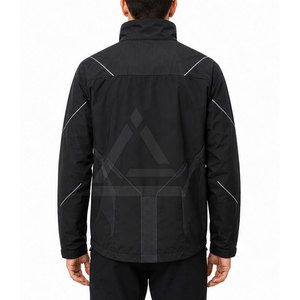 Custom <b>Techwear</b> <b>Jacket</b> For Men Lightweight Windproof Waterproof Softshell Outdoor Hiking Travel Performance Wear - Product Image 4