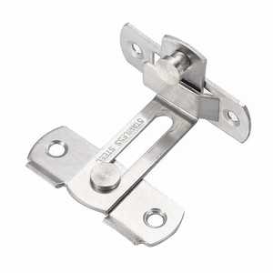 Loquet de sécurité en acier inoxydable pour porte, antivol, quincaillerie moderne pour chambre à coucher - Product Image 1