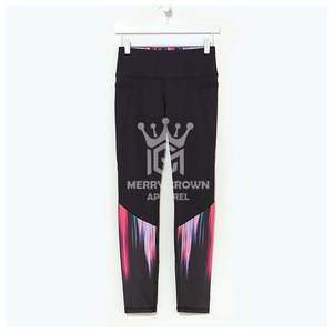 Leggings pour femmes fabriqués en usine, quantité en gros, dernier modèle, vêtements de fitness, sans couture, respirant, taille élastique, yoga, pantalon uni, taille haute - Product Image 5