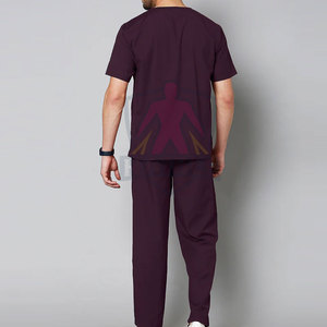 Made Best Material Cotton <b>Scrub</b> Suit Custom Color Custom Logo High Quality 160-200 GSM Custom <b>Size</b> <b>Plus</b> <b>Size</b> Hot Sale <b>Scrub</b> Sets - Product Image 4