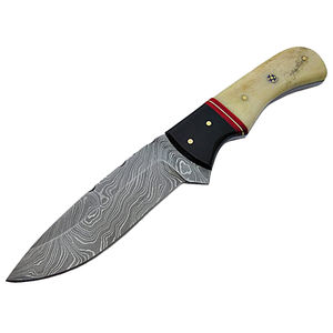 Couteau de chasse Bowie en acier inoxydable de haute qualité, poignée confortable, bord dentelé, usage industriel, personnalisable, support OEM - Product Image 6