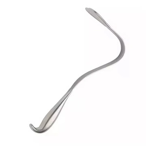 Retractor Harrington de Acero Inoxidable, Instrumento Quirúrgico Manual Reutilizable para Retracción de Tejidos Profundos, Cirugía General y Ortopédica - Product Image 4