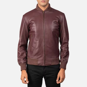 Chaqueta para Hombre 2026, Nueva Chaqueta de Cuero para Motociclista, Piel de Cordero Genuina, Material de Cuero de Alta Calidad - Product Image 1