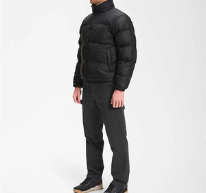 Veste matelassée coupe-vent chaude pour homme, avec fermeture éclair, idéale pour le sport et l'automne, personnalisable avec logo - Product Image 5