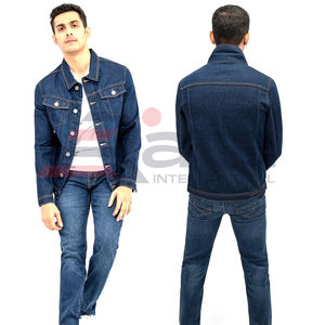 Chaquetas vaqueras para hombre de calidad superior superventas, chaqueta de lona de invierno con cuello levantado de nuevo diseño, tarifa al por mayor - Product Image 4