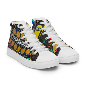 Scarpe da passeggio alte in tela da donna Arugba comode solette in posizione alta per tutte le stagioni-estate autunno inverno - Product Image 6