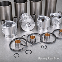 Kit de remplacement de chemise de cylindre et piston pour moteur diesel BD30 12010-54T00, pièces de rechange pour engins de construction et excavatrices