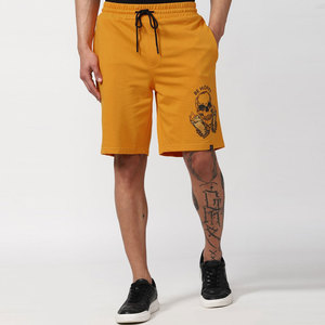 Pantalones cortos de hombre de color único de talla regular 2026 ajustados gran oferta pantalones cortos de playa de algodón para hombre - Product Image 1