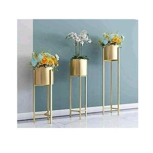 Jardinière en métal design unique forme personnalisée jardinière de luxe faite à la main meilleure vente jardinière en métal fantaisie élégante indienne - Product Image 5