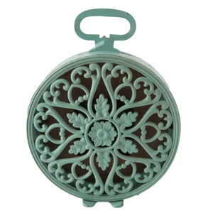 Reloj despertador de hierro personalizado de latón Ak para el hogar y el Hotel, decoración de escritorio elegante, reloj de escritorio de Metal a medida para espacios elegantes - Product Image 4