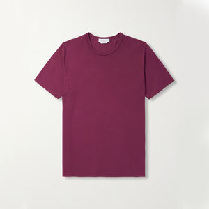 Camiseta personalizada OEM 180 Gsm 210gsm 100% algodón Camiseta con logotipo personalizado Camiseta simple lisa al por mayor - Product Image 1