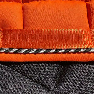 Almohadillas de sillín de caballo de salto inglés de alta calidad personalizadas al por mayor, equipo de doma de algodón transpirable, polialgodón, equitación de moda - Product Image 5