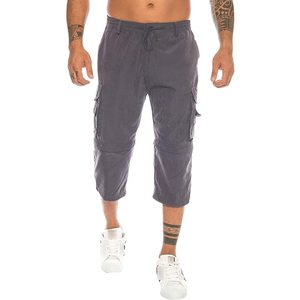 Quick Dry <b>Cycling</b> <b>Shorts</b> for Men Anti-Slip Leg Elastic Interface Padded Bike Half Pants <b>Pockets</b> Solid Biking Bicycle Clothing - Product Image 2