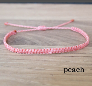 Friendship <b>Bracelet</b> or Anklet Chevron - Colorful - <b>String</b> - Trendy - *CUSTOMIZABLE* - Product Image 2