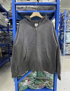 Sudadera con Capucha Unisex de Alta Calidad 2025, 100% Algodón, Felpa, Estilo Urbano, Gruesa, Holgada, de Secado Rápido y Transpirable - Product Image 4