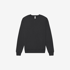 เสื้อสเวตเชิ้ตผู้ชายทรงโอเวอร์ไซส์ พรีเมียม สไตล์คนเมือง ผ้าฝ้าย 80% โพลีเอสเตอร์ 20% ผ้าฟลีซ ทรงหลวม ไหล่ตก สวมใส่สบาย รับผลิตแบบ OEM และ Private Label - Product Image 5