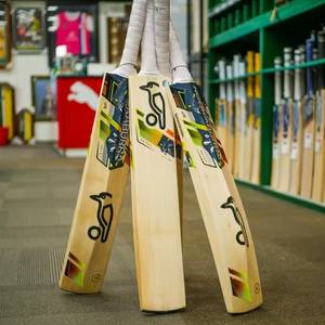 KOOKABURRA ENLISH WILLOW <b>CRICKET</b> <b>BAT</b> <b>LONG</b> <b>HANDLE</b> Premium Wood <b>Cricket</b> <b>Bats</b> - Product Image 1