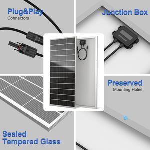 Panneau solaire monocristallin demi-cellule Rvpozwer 200W, garantie 25 ans, bordure blanche, efficacité 22%, livraison rapide, entrepôt américain - Product Image 5