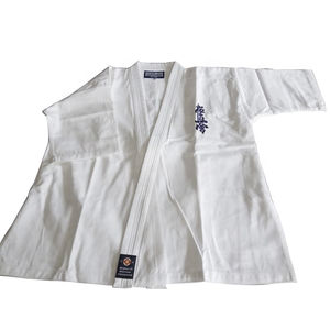 Ligero transpirable Judo Karate uniforme de alta calidad perla tejido diseño cómodo personalizado artes marciales desgaste 100% algodón 380g - Product Image 5