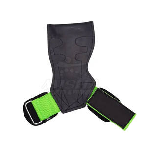 Almohadillas de agarre de levantamiento de fitness 2025 hechas a medida, cuero de vaca resistente y cuero para entrenamiento con pesas y levantamiento de figuras - Product Image 3