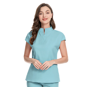 Custom Medical Scrub Uniform <b>Set</b> for <b>Doctors</b> Unisex Hospital Nurse Scrubs Top and Pants Anti-Wrinkle, Quick-Dry Healthcare - Product Image 2