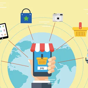 E-commerce Perusahaan Pengembangan Aplikasi Seluler Perangkat Android & IOS Pengembangan Aplikasi Terbaik dan Pemasaran Digital