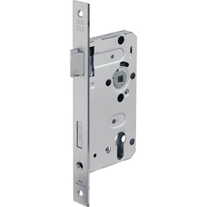 Mortise Lock for Interior Doors 415 PZW 24/ 55/72/8 mm DIN Left Silver Squared Class 2 Zinc Die-Cast BKS <b>Storage</b> <b>Lockers</b> - Product Image 1