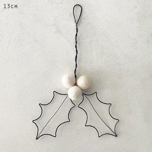 Ornement de Noël suspendu en fer forgé moderne de conception circulaire fait à la main pour la décoration de la maison pendant les fêtes - Product Image 3