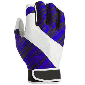 Gants de frappe de baseball en cuir, fabricant OEM, poignée durable, ambidextre, fermeture à scratch, personnalisation de la marque, fournisseur OEM - Product Image 2