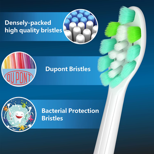 Pro Oral Hygiene Electric <b>Toothbrush</b> <b>Head</b> with 4pcs Brush Refills for Hotel Household and Outdoor Use - Product Image 6