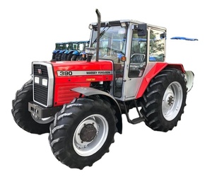รถแทรกเตอร์มือสอง ยี่ห้อมาสซีย์เฟอร์กูสัน รุ่น 390T 25 แรงม้า ขับเคลื่อน 4 ล้อ เกียร์ธรรมดา สีแดง ห้องโดยสารปิด สำหรับใช้งานทางการเกษตร - Product Image 1