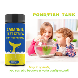Merydi-Kit de bandelettes de <span class=keywords><strong>test</strong></span> de qualité de l'eau pour étang à poissons, fournisseurs de kit de <span class=keywords><strong>test</strong></span> d'ammoniac pour piscine à poissons - Product Image 4