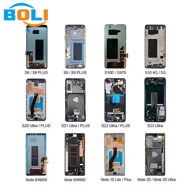 Mobile Phone LCDs for Samsung Galaxy S7Edge S6 S8 S9 S10 S20 S21 S22 S23 Ultra LCD Note 10 Plus Screen Note 20 Pantalla Display