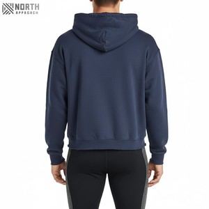 เสื้อฮู้ดสตรีทแบบสวมหัวของผู้หญิงเสื้อมีฮู้ดแบบลำลองปรับได้โลโก้ตามสั่ง - Product Image 3