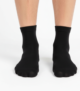 Chaussettes mi-hautes pour hommes Active Daily, en coton riche, respirantes, extensibles, longueur cheville, multicolores, confort, pack - Product Image 3