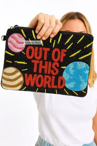 Bolsos de cuentas hechos a mano de moda Monederos de cita inspiradora para mujeres, fiestas y accesorios de moda Casuales - Product Image 3