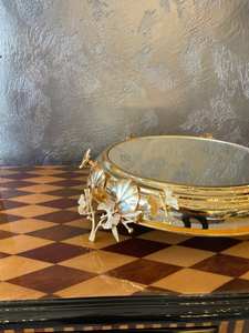 Luxury Design Brass Metal <b>Cake</b> <b>Stand</b> Party Decorative Metal <b>Cake</b> Server or <b>Cake</b> Display <b>Stand</b> - Product Image 2