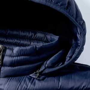 Chaqueta Acolchada Ligera de Alta Calidad para Hombre, Chaqueta Acolchada Personalizada, Holgada, con Capucha, para Hombre, 2025 - Product Image 6