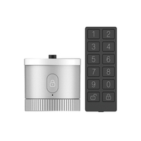 Serrure intelligente sans fil Tuya de style Nuki, facile à installer, avec contrôle par application Cloud et déverrouillage par mot de passe, pour portes en bois