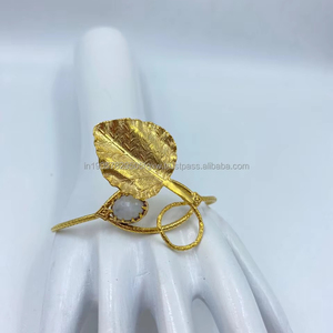 Pulseras de moda chapadas en oro ajustables Joyería de mujer imprescindible para ocasiones especiales como bodas y fiestas Regalo - Product Image 1